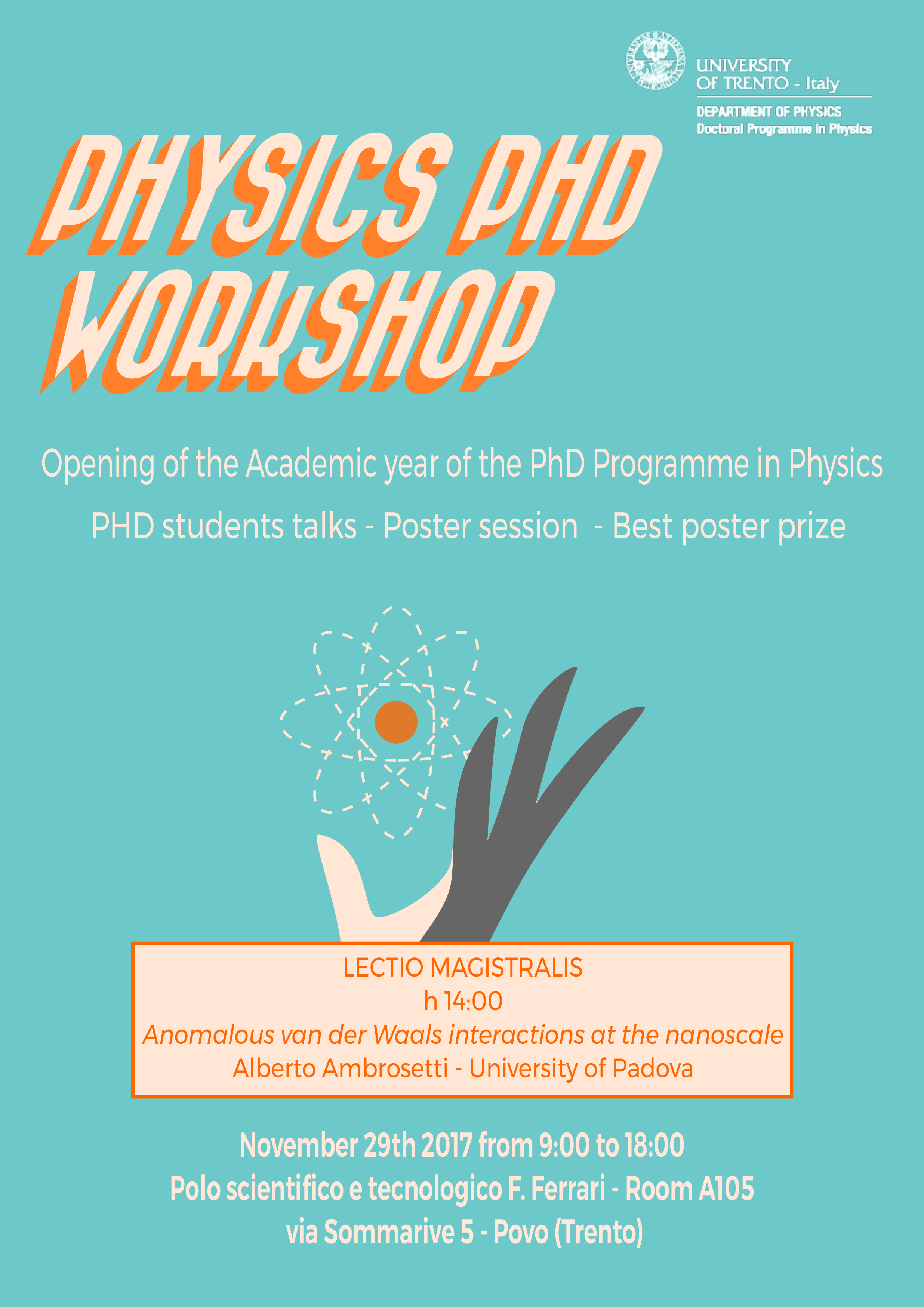 PhD Workshop poster 2017
